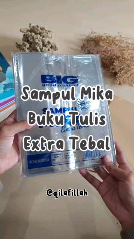#RacunShopee #SpillRacunShopee #ViralDiShopeeVideo #sampulmika #sampulbukutulis #sampulbukupvc #sampulbukuplastik Sampul Mika BIG Extra Tebal