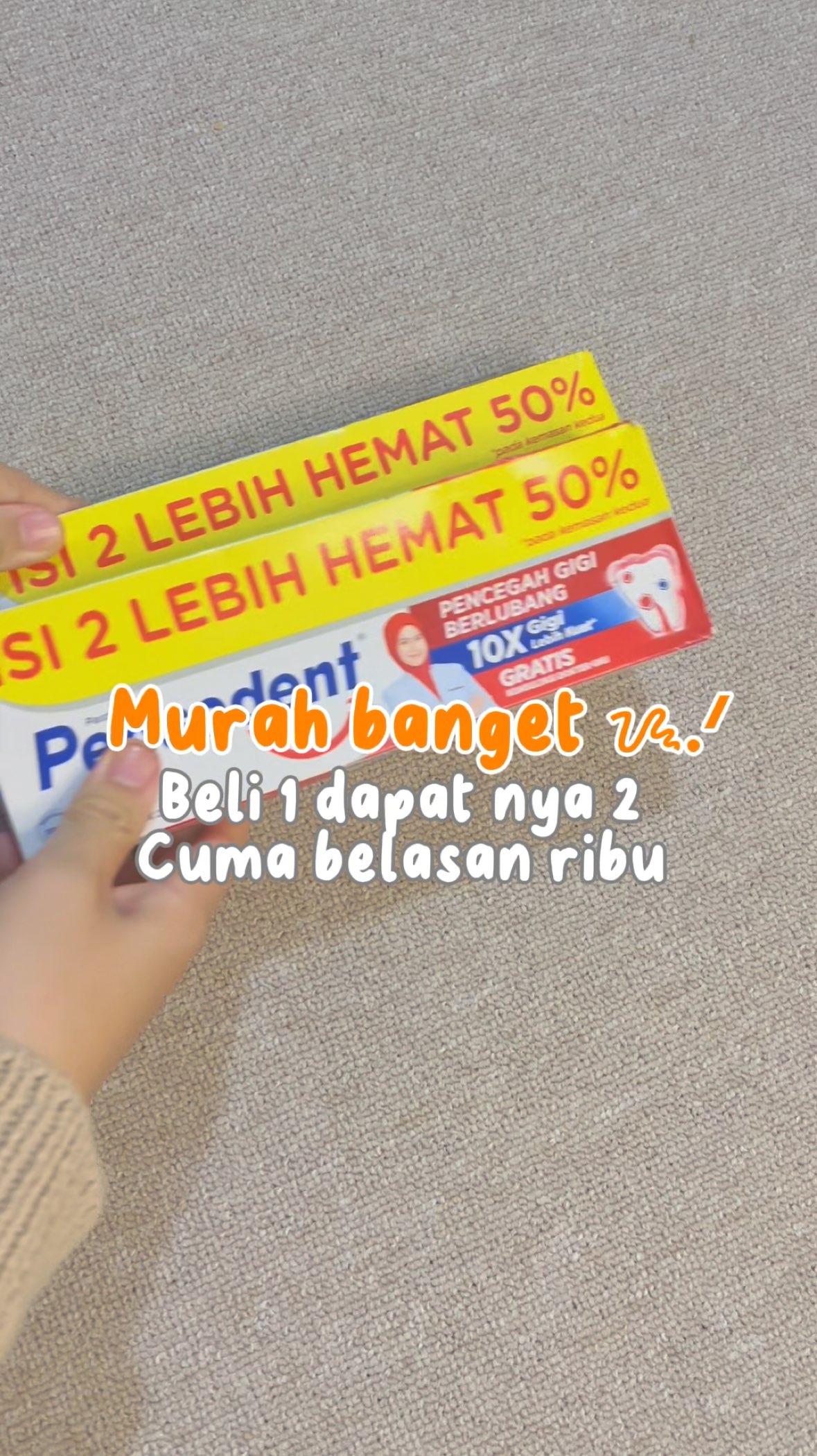 #RacunShopee #SpillRacunShopee #SpillBawaBerkah #ViralDiShopeeVideo #Cashback50RB #GakNyeselBeliIni #pastagigi #pepsodent #pastagigimurah #fyp #viral