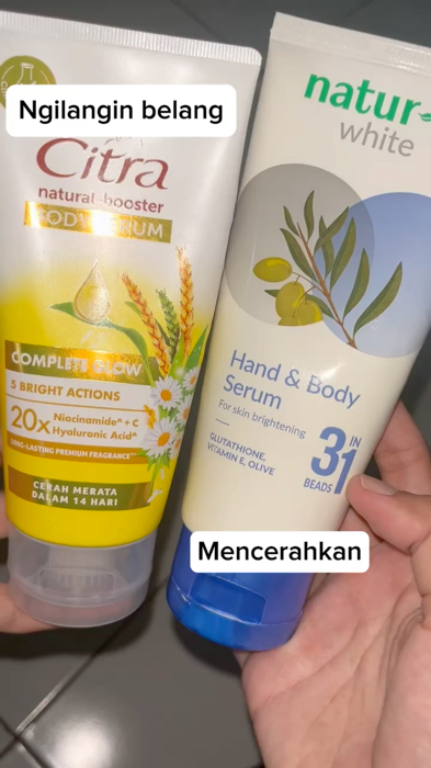 Lotion lokal untuk pemula #lotion #citra #citrabodyserum #nature