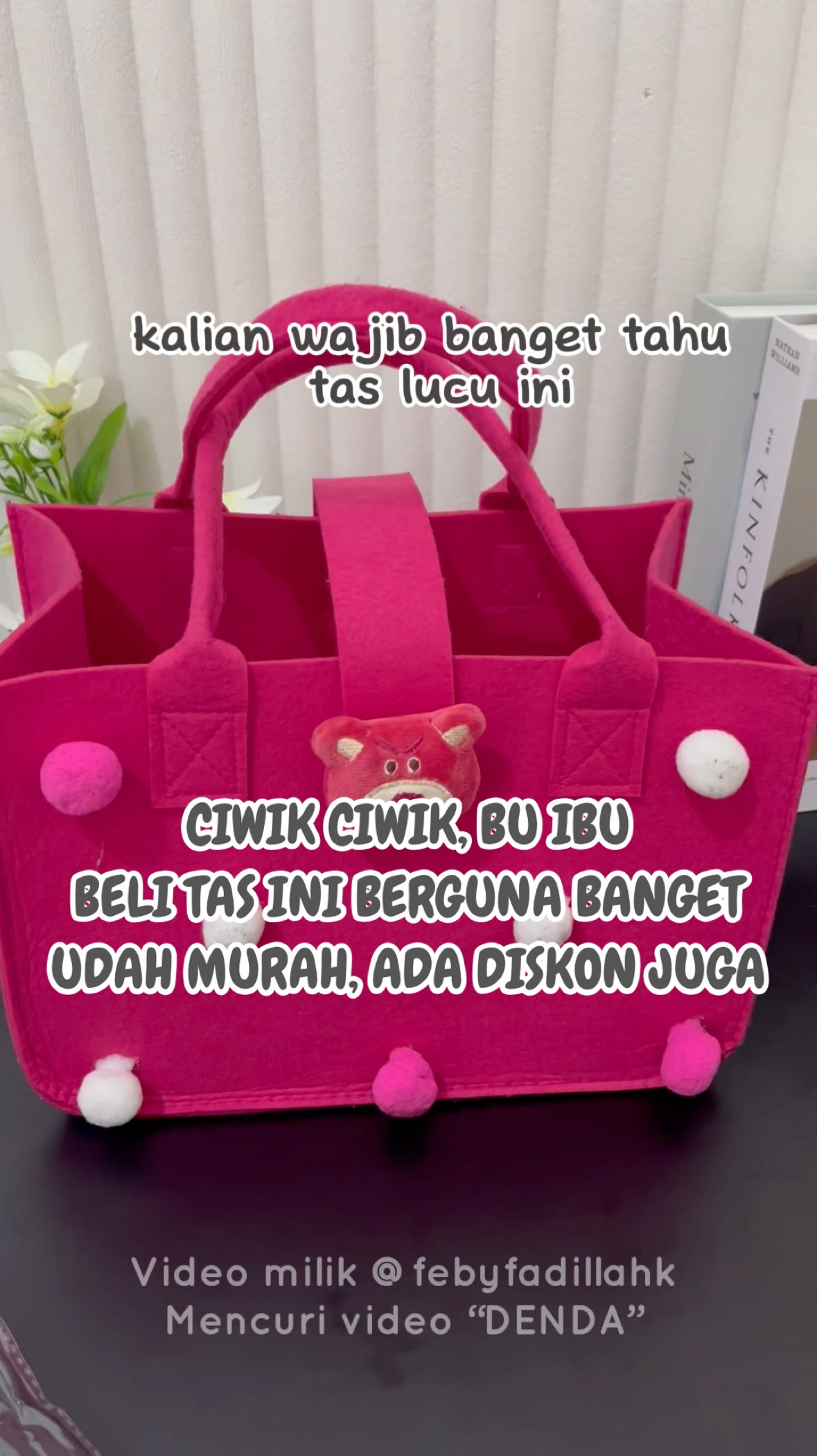 Ngga bakalan nyesel #RacunShopee #DiskonRacunShopee #Diskon40RB #GratisOngkirRP0 #ShopeeHaul #caddybag #tasbayiberpergian #caddybagmurah