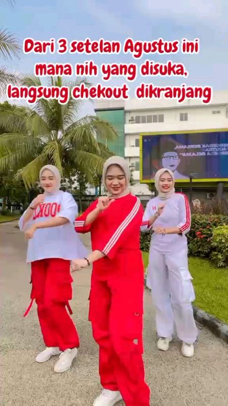 setelan Agustus langsung chekout dikranjang #RacunShopee #GakNyeselBeliIni #SpillBawaBerkah #SpillRacunShoopee #setelanwanita #setelanagustusan