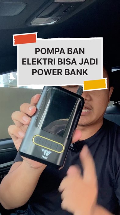Pompa Ban elektrik ada power banknya #pompabanelektrik #pompabanmobil #pompabanmotor #RacunShopee #otomotif