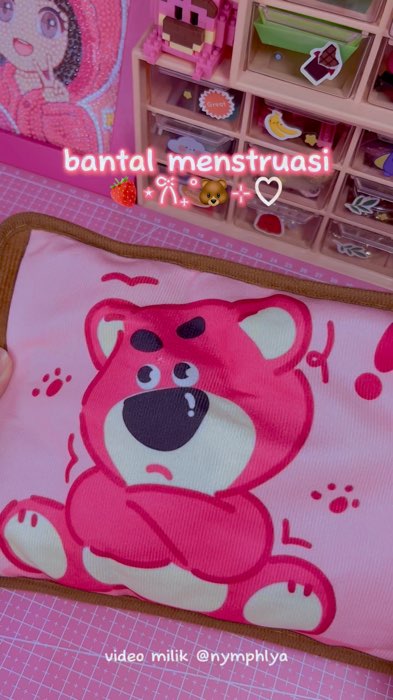 buat cewe yang selalu encok😭🙏🏻 #bantalmenstruasi #bantalhaid #bantalperut #lotso