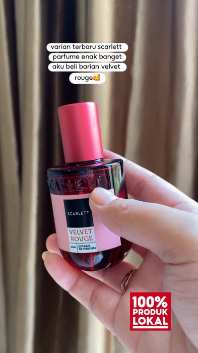wanginya enak banget gak bikin pusing, harus punya sih mana harganya cuma 50rban🥰 #RacunShopee #shopeebeutyhaul #ScarlettParfume #parfumlokal