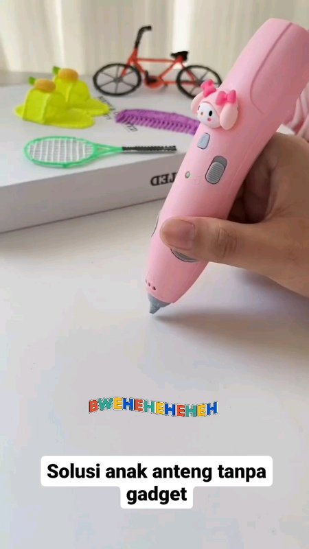 buat si kecil biar gak kecanduan gadget 😍 #3dpen #3dprintingpen #RacunShopee #RacunShopeeCheck #ShopeeHaul #ViralDiShopeeVidio #ShopeeLookVidio