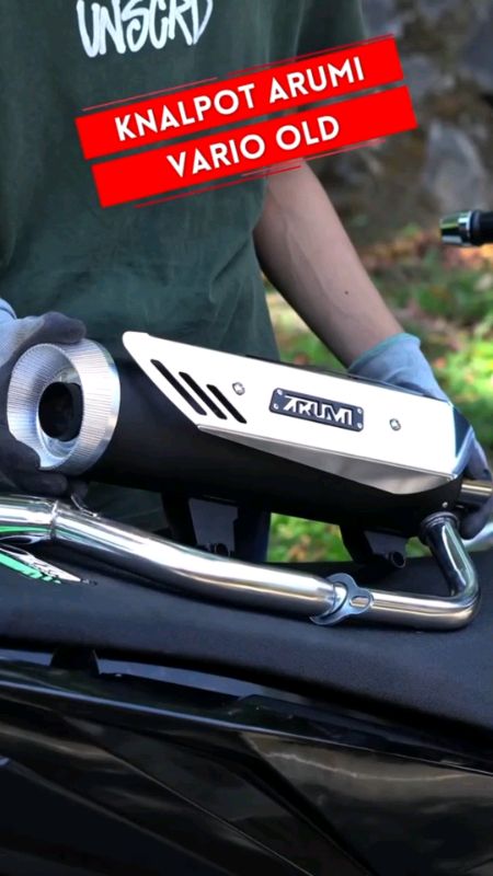 Knalpot Arumi #arumimotoparts #knalpotarumi #knalpotracing #otomotif #RacunShopee #ShopeeCOD #ShopeeLook #RacunShopeeCheck #SpillRacunShopee #vario