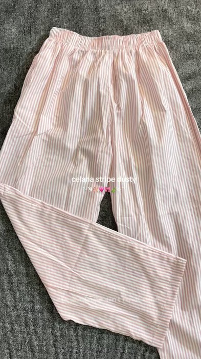 Celana stripe warna dusty🎀🌸 #fyp #RacunShopee #SpillRacunShopee #DiskonRacunShopee #celanapanjang #celanawanita #celanapendek #celanamurah #spill