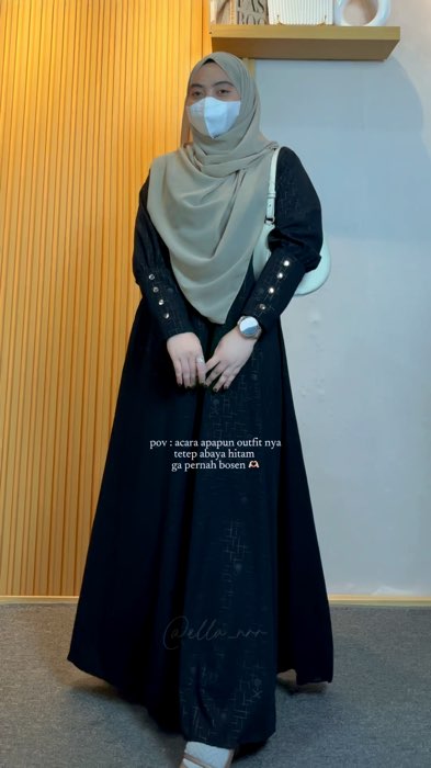 Abaya nya cantik banget🫶🏻