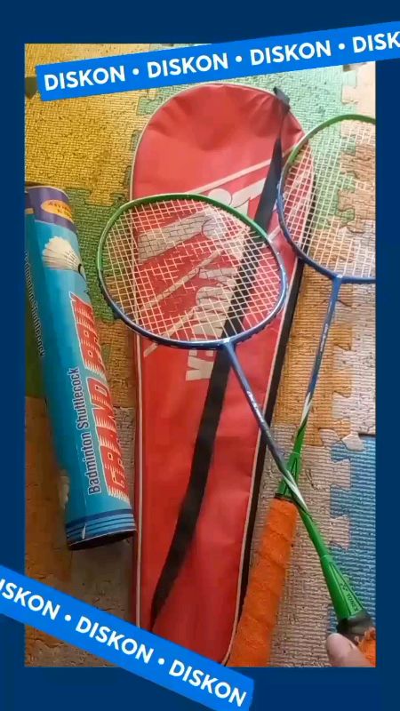 Palet Hemat Raket Badminton Komplit #raketbulutangkis #raketbadminton #11shopeegajiansale