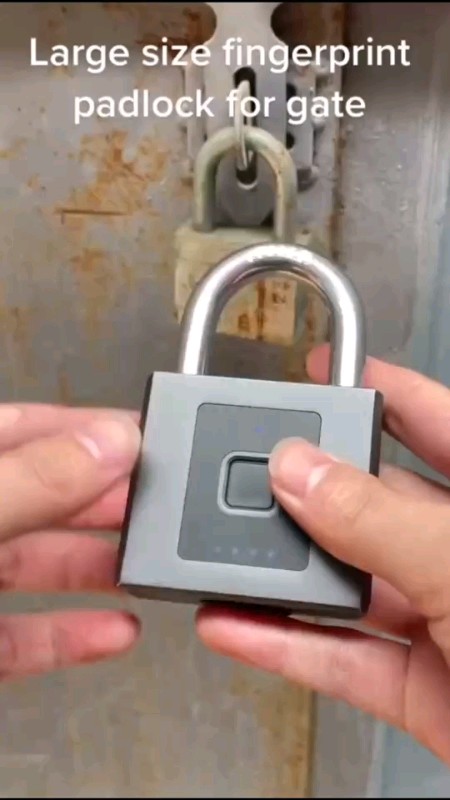 Gembok Sidik Jari#waterproof #padlock #padlockfingerprint #smart