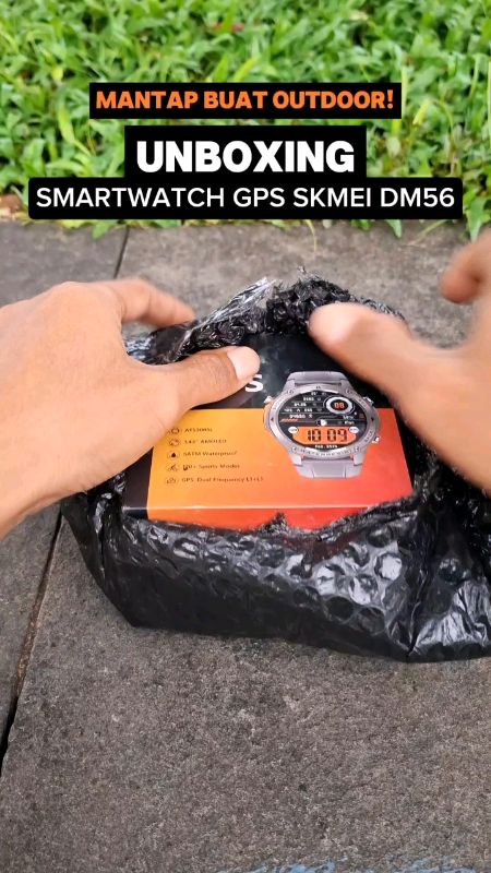 Smartwatch Gps Skmei dm56 #smartwatchgps #smartwatchoutdoor #smartwatch #jamtanganpintar