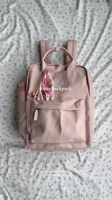 Ini sih backpacknya simple  tp gemesin ??? #RacunShopee #DiskonRacunShopee #TermurahDiShopee #SpillRacunShopee #FestivalKreator1212 #backpack