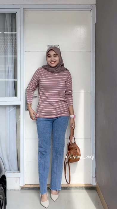#kaosrib #kaoswanita #OOTDFashionShopee