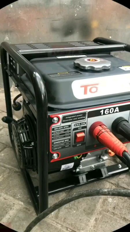 mesin Las serbaguna yang bisa untuk mengelas dan juga listrik rumah jika padam, dan hebatnya bisa di gunakan bersamaan loh wahhh canggih