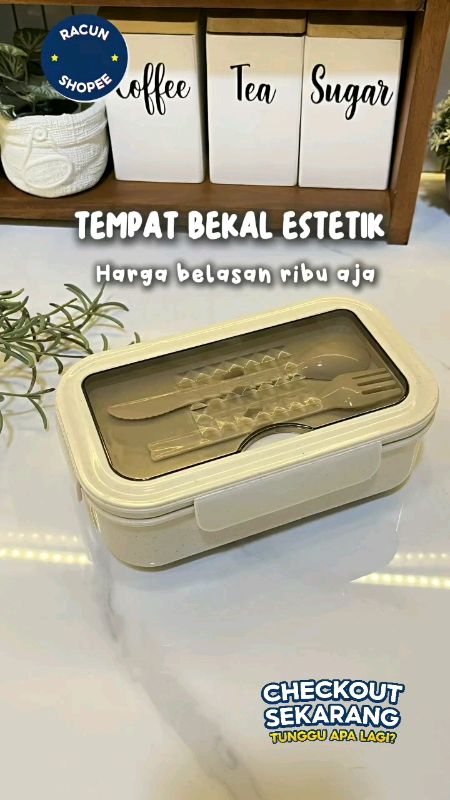 Lunch box/kotak makan#shopeevideo #RacunShopee #racunshopeemurah #ShopeeCOD #ShopeeFashionHaul #RacunShopeeUnik #ShopeeLook#RacunShopeeCheck
