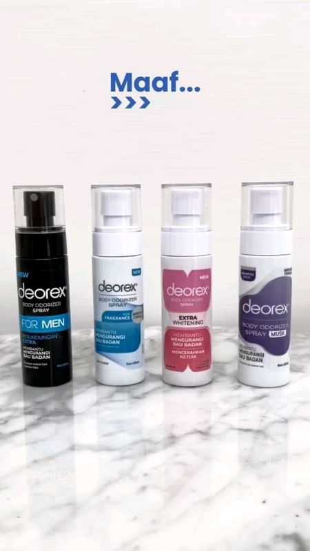 #deorex #deodorantviral #deodorantspray #deodorant