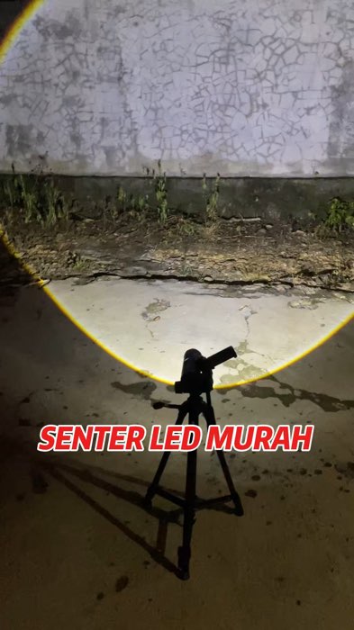 Senter led murah tapi cahayanya terang banget #senter #senterledmurah #sentersuperterang #senterledsuperterang #shopeevideo
