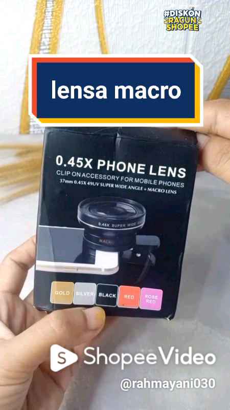 lensa macro | Shopee Video Indonesia