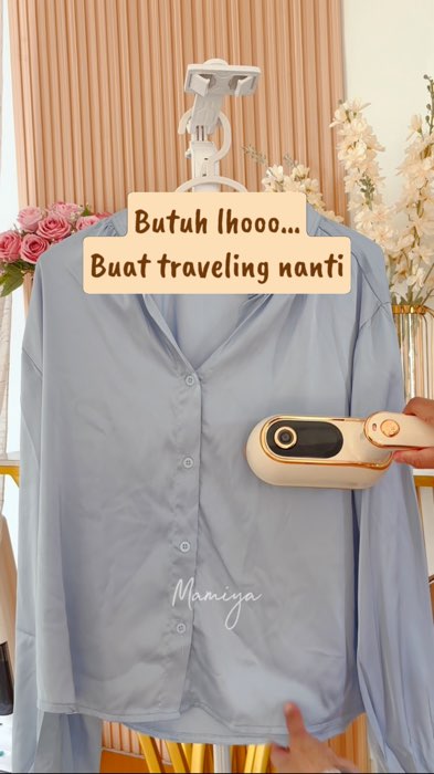Butuh banget buat traveling #setrikauap #setrikauapportable #perabotunik #ViralDiShopeeVideo #RacunShopee #RacunShopeeCheck