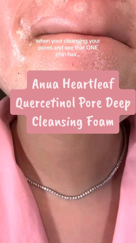 Anua Heartleaf Quercetinol Pore Deep Cleansing Foam#RacunShopeebeauty #RacunShopeeCantik #RacunShopeeGlowing #populer