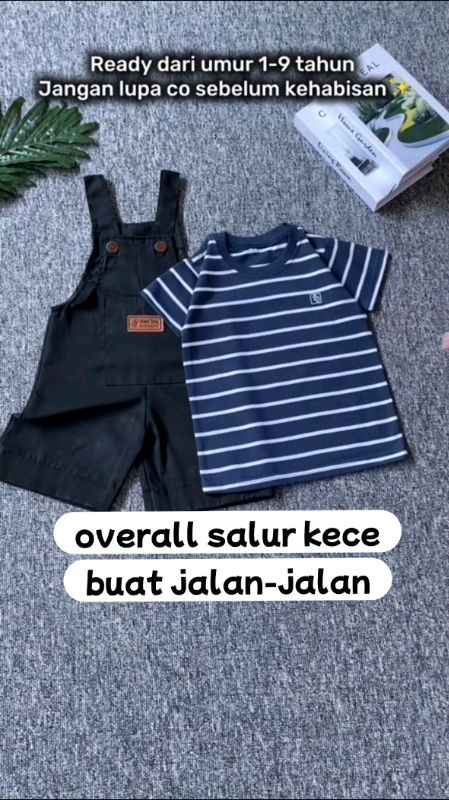 overall salur #overallanak #setelananak #Cashback40Persen #GakNyeselBeliIni #RacunShopee #SpillBawaBerkah #SpillRacunShopee #DiskonRacunShopee