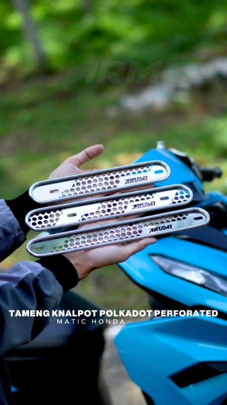 Tameng knalpot Arumi ARM #tamengknalpot #SpillRacunShopee  #TopKontenShopee #Diskon50Persen  #partmodifikasi