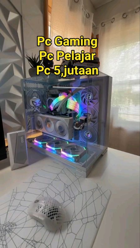 Pc Gaming Fullset AMD Ryzen 5 5600GT Ram 32GB 240 GB SSD.#pcgamingmurah #pcgamingryzen5 #pcgamingpelajar  #pcsetup