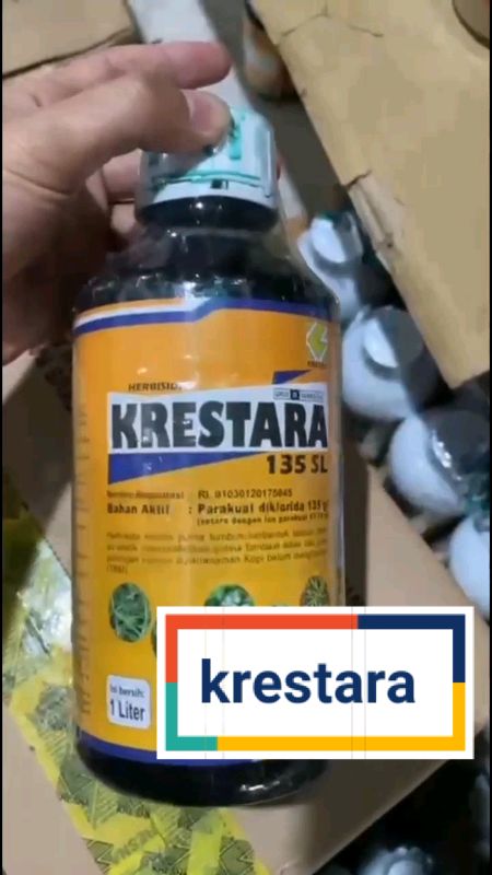 krestara herbisida kontak #krestara #herbisida #pembasmirumputliar