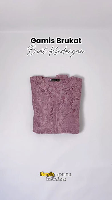 Gamis Brukat premium harga merakyat