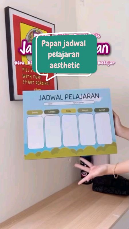 #papanjadwalpelajaran #jadwalpelajaran #peralatansekolah  #jadwalpelajaranaesthetic #murahbanget #RacunShopee #Diskon40RB