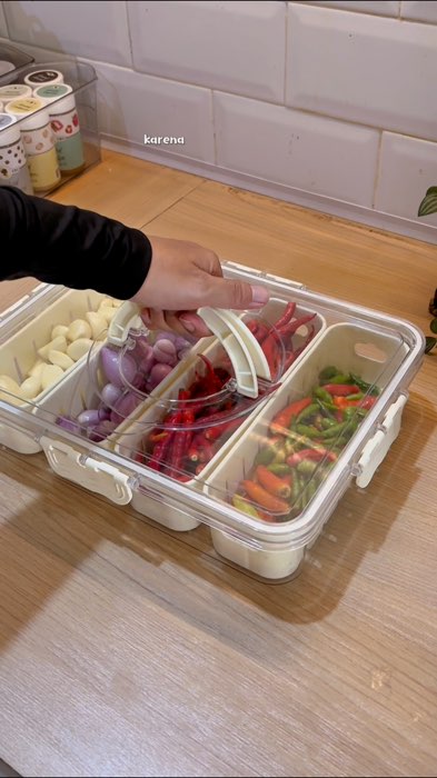 Kayaknya ga cukup deh cuma punya 1 #foodcontainer #wadahbumbu #wadahmakanan #shopeevideo #RacunShopee #DiskonRacunShopee #ViralDiShopeeVideo