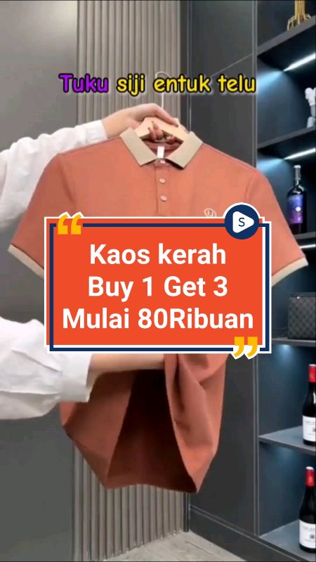 Murah e koyo ngene kog ya ra enek sing nuku 😭#kaosmurah #kaoskerahpria #kaoskerahpolo #berandashopee #berandafyp #kaoskerahdistro #promo #RacunShopee