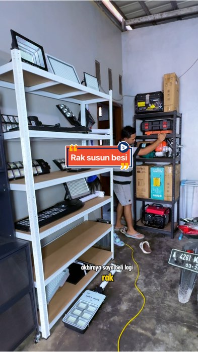 Rak susun besi serbaguna kokoh #raksusun #rakbesi #rakdisplay