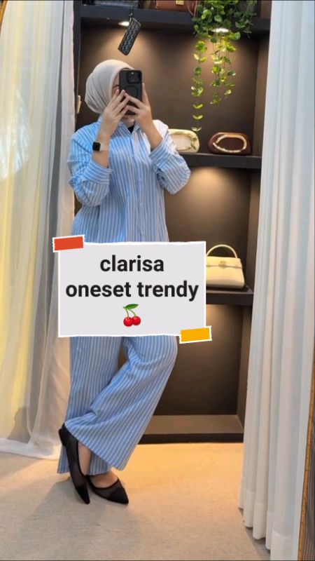 samaan yukk ☺#ShopeeFashionHaul #OOTDFashionShopee #spallspillbawaberkah #ShopeeRamadanLook #onesetkekinian