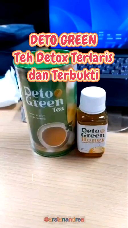 DETO GREEN Tea #detogreen #tehdetox #detogreenpencernaan #teh #tehdiet #DiskonRacunShopee #SpillRacunShopee #RacunShopee #terlarisdishopee #viral