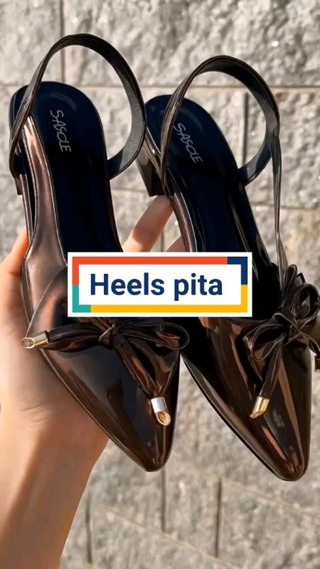 Heels mules pita samping #heelspita #heelsmules #heelswanita #shopeevideo #SpillRacunShopee #RacunShopee