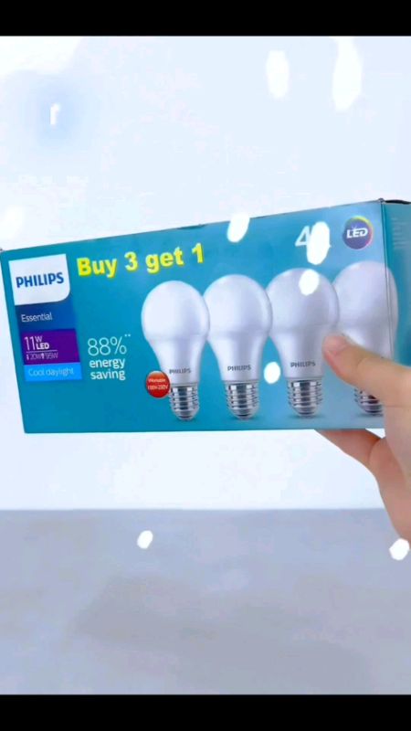 Lampu Philips 5W 7W 9W 11W 12W #shopeevideofeed #shopeevideo #ootdinspirations #lampuphilips #hematenergi #ShopeeReview #shopeefeed #shopee77 #fyp