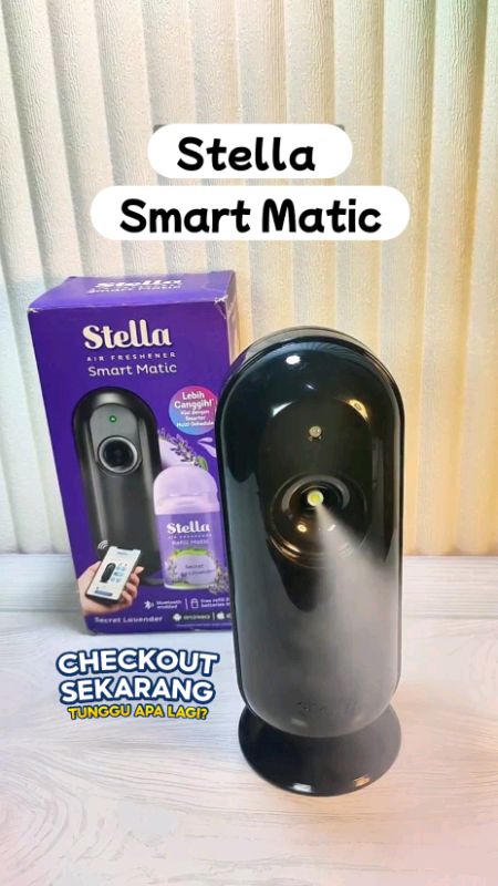 Stella Smart Matic Pengharum Ruangan Otomatis #RacunShopee #SpillRacunShopee #DiskonRacunShopee #stella #stellapengharumruangan #stellamatic #smart