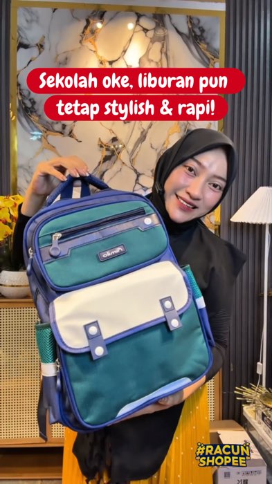Cekout disini dapat diskon 10% 😍🛒 #tassekolahtravel #tasmultifungsi #tasranselbesar #tasbackpack #tasuntuktravel #tasantiair #tasviral #tasestetik