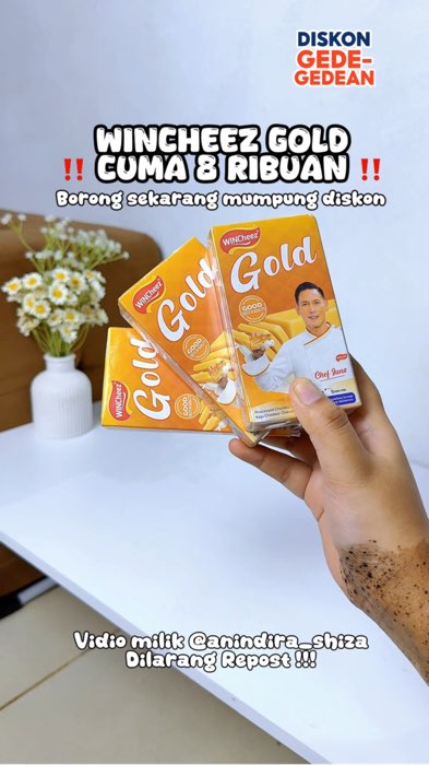 #kejuwincheez #kejuwincheezmurah #WINCheezGold170gr #GakNyeselBeliIni #DiskonRacunShopee #RacunShopee #TermurahDiShopee #ShopeeCOD #GratisOngkirRP0