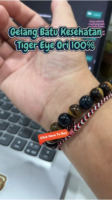 #tigereye #tigereyestone #gelangbatu #gelangbatualam #gelangbatugiok #gelangkesehatan #SpillBawaBerkah #GratisOngkirRP0 #SpillRacunShopee #RacunShopee
