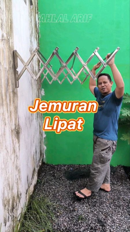 Jemuran Lipat Stainless #jemuran #jemuranlipat #jemuranlipatdinding #jemuranlipatstainless #promo #promoshopee