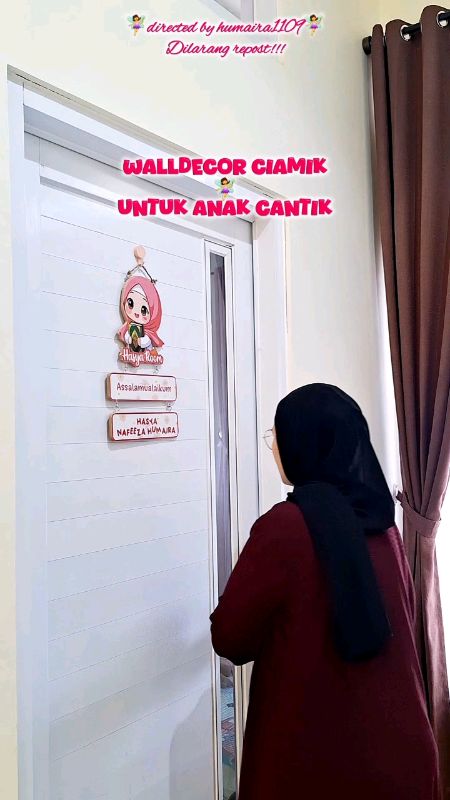 Walldecor Kamar Anak #walldecor #walldecormurah #walldecoraesthetic #kamaranak #pajangandinding #hiasankamar  #festivalkreatortahunbaru #RacunShopee