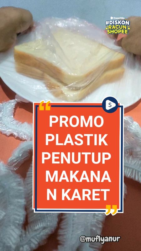 PROMO PLASTIK PENUTUP MAKANAN KARET WRAP #plastikpenutupmakanan #plastikpenutupmakanankaret #plastikpenutupmakananpraktis #plastikpenutupmakananmurah