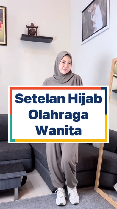 Setelan Hijab Olahraga Wanita Outer Hijab dan Celana #shopeevideo #ShopeeFashionHaul #RacunShopee #ShopeeLook #outerhijabolahraga #hijabstyle #fyp