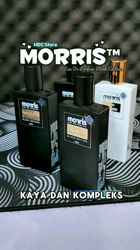 Morris Eau De Parfum #parfum #morris #perawatandankecantikan #parfumpria .Setiap semprotan memberikan kesan wangi yang elegan dan memikat