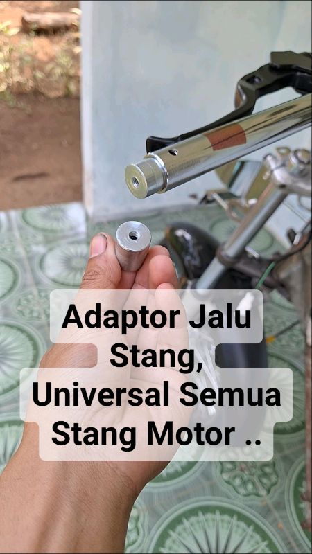 Adaptor Jalu Stang Universal semua motor masuk 👍 #adaptorjalu #adaptorstang #jalustang #adaptorjalustangday #RacunShopee