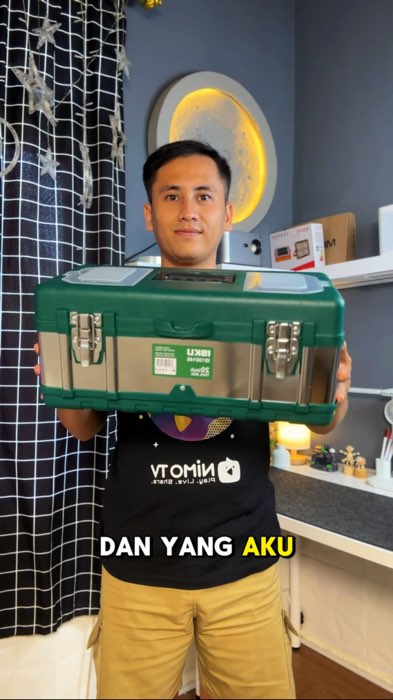 Tool box baja ukuran besar 20 inch #toolbox #toolboxbesi #toolboxbesar #RacunShopee