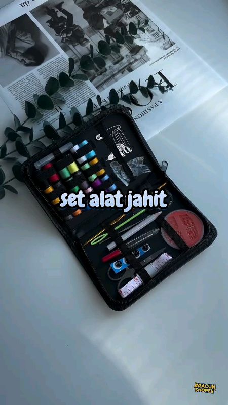 #setalatjahit #peralatanjahit #shopeevideo #ShopeeLook #GratisOngkirRP0 #RacunShopee #DiskonRacunShopee #SpillRacunShopee #ViralDiShopeeVideo #fyp