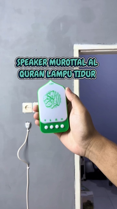 Lampu tidur Speaker Murottal Al-Qur’an 24 Jam #lamputidur #speakerlampu #speakermurottal #ViralDiShopeeVideo #RacunShopee #SpillRacunShopee